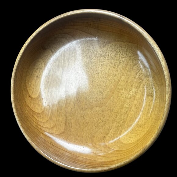 Myrtle Wooden Bowl from The House of Myrtlewood Coos Bay, Oregon VINTAGE - Picture 3 of 6
